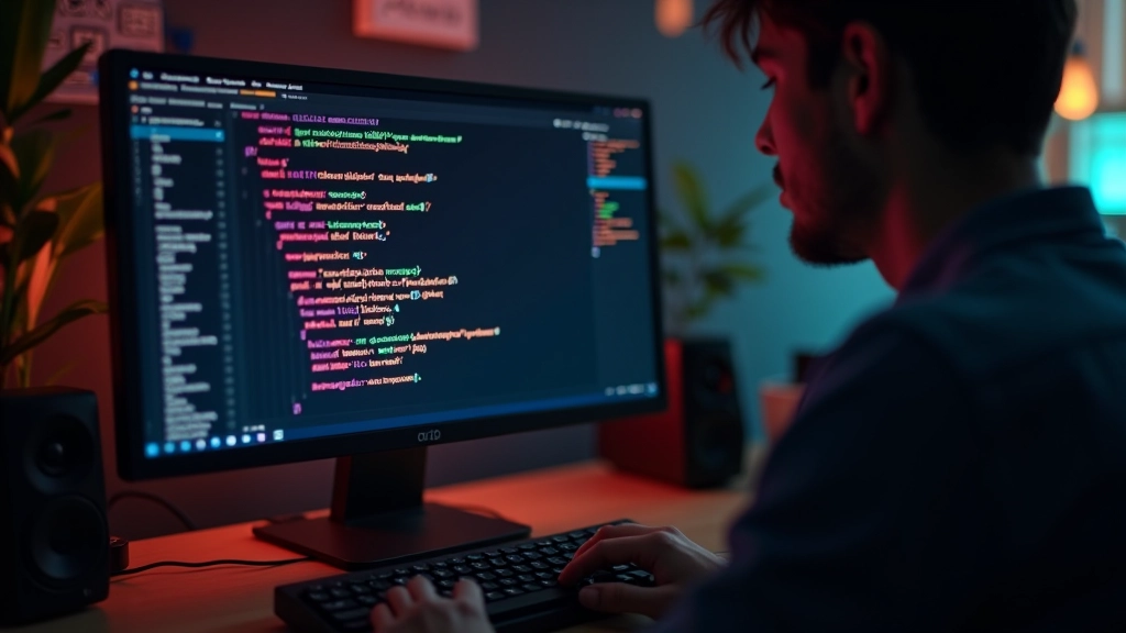 Code-Editor mit CSS-Gradient-Befehlen für Vintage-Textur-Effekte, mehrfarbige Syntax-Hervorhebung