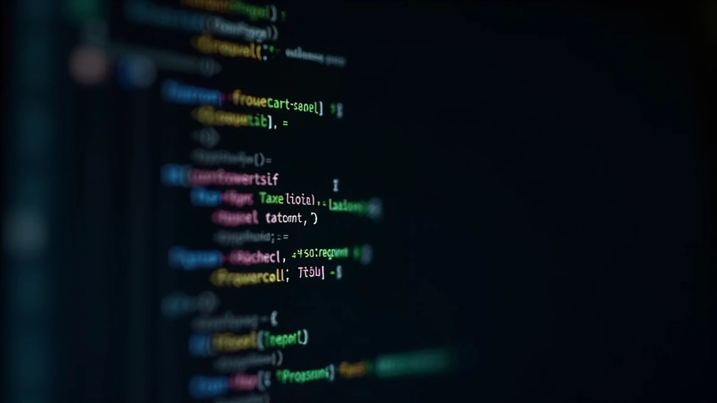 CSS-Code für @font-face Deklaration auf dunklem Editor-Hintergrund, saubere Syntax-Hervorhebung