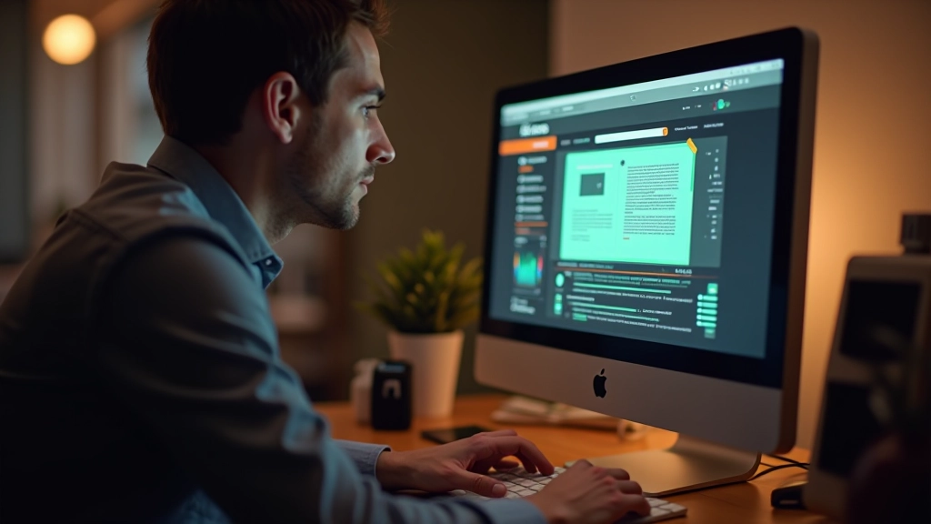 Retro-inspirierte Website mit Pixel-Art Elementen und nostalgischen Farben auf Computerbildschirm