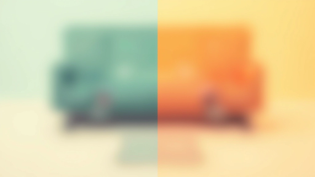 Vergleich von zwei Farbpaaren nebeneinander, eins mit guter Lesbarkeit, eins mit schlechtem Kontrast