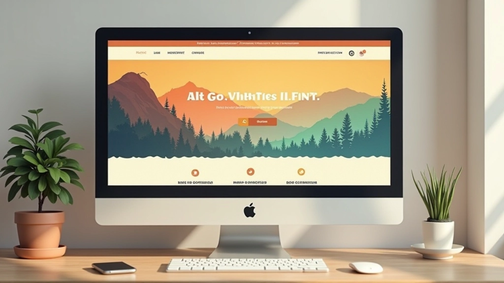 Webseiten-Mockup mit nostalgischen Farben, zeigt richtige und falsche Anwendung nebeneinander