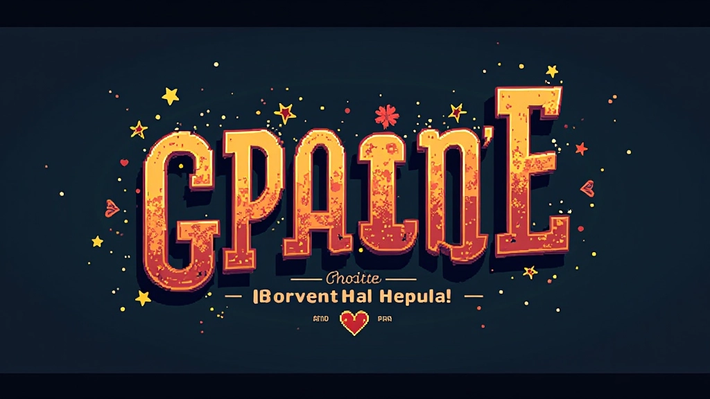 Website-Ausschnitt mit Pixel-Font in Überschriften und sauberer Lesbarkeit auf weißem Hintergrund